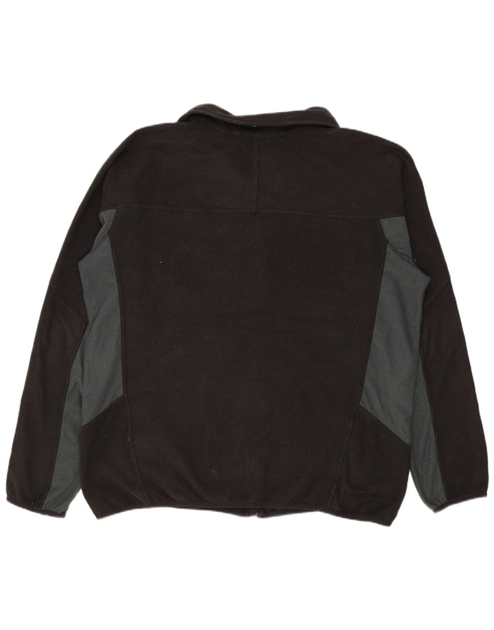 Berghaus Fleecejakke til mænd UK 42 XL Sort Colourblock Polyester