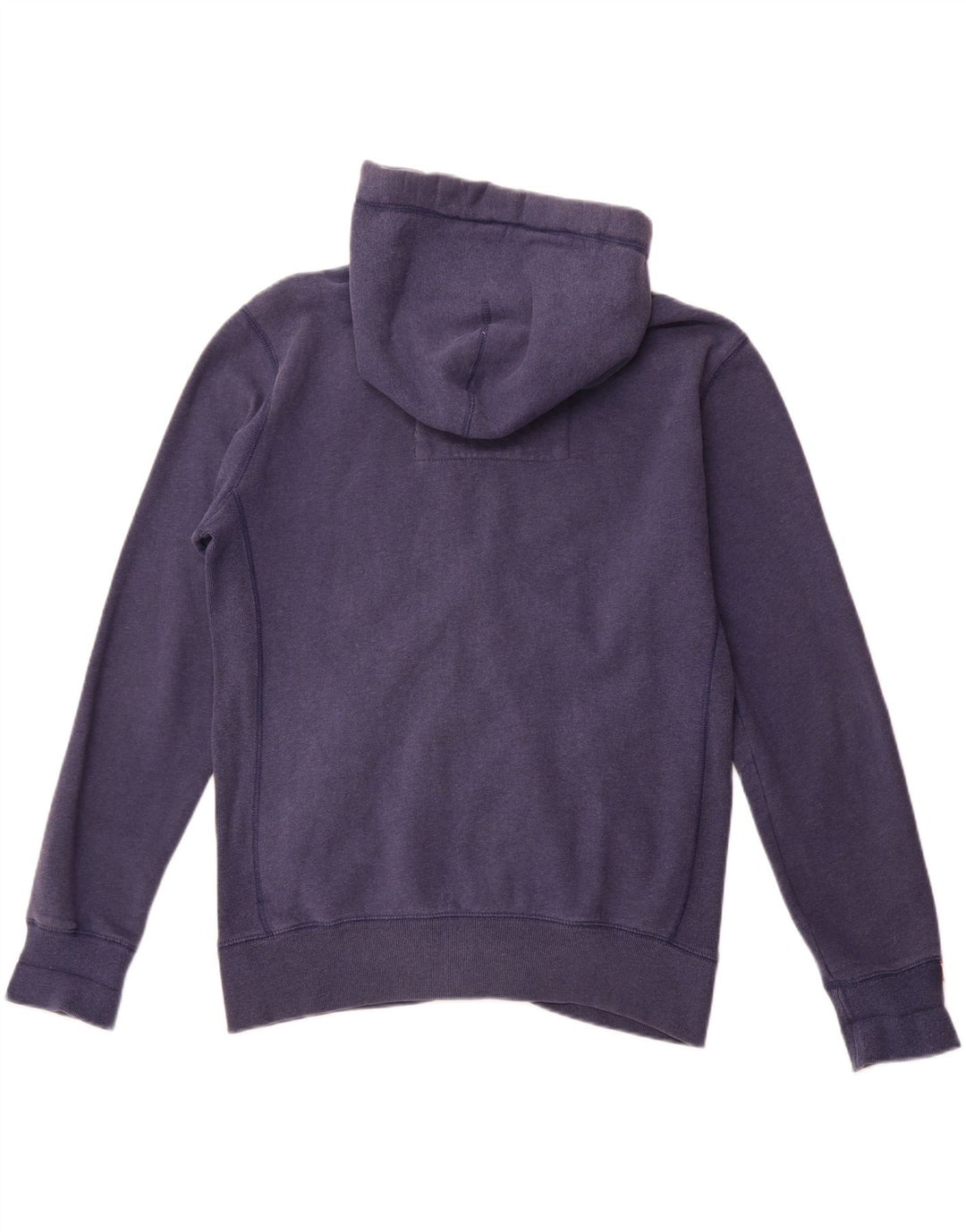 Superdry Herre grafisk hættetrøje med lynlås XL marineblå bomuld