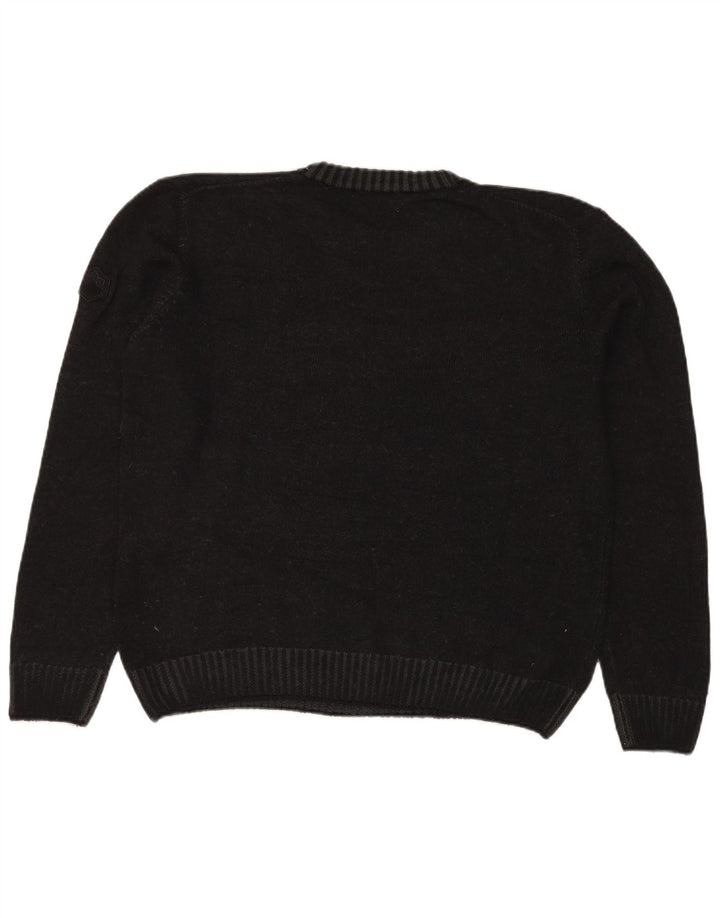LUMBERJACK Herre Crew Neck Jumper Sweater 2XL Grå Akryl