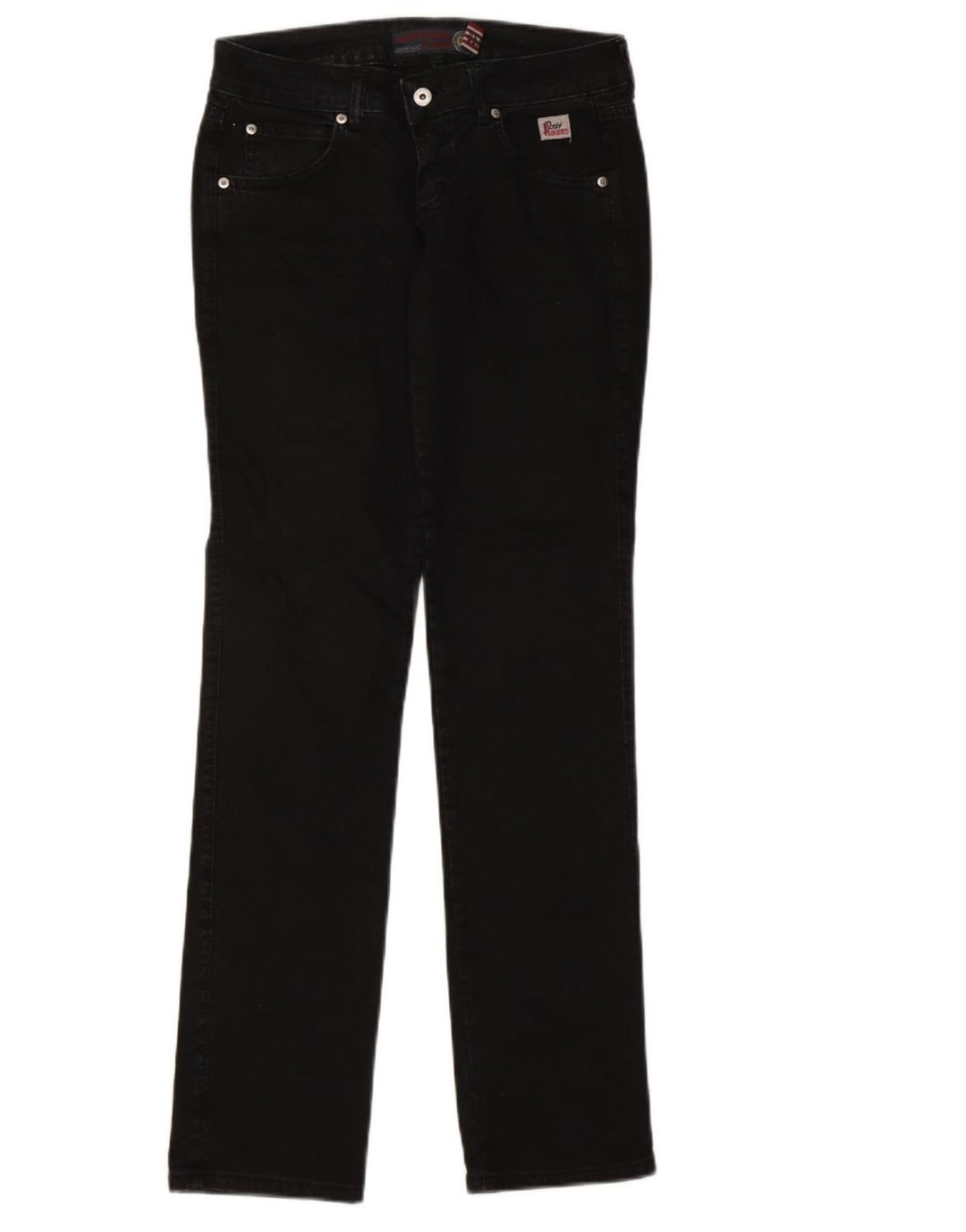 Roy Rogers Dame Seven Bell Slim Jeans W28 L33 Sort