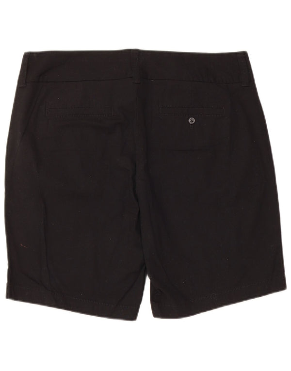 J. CREW Womens Frankie Chino Shorts US 8 Medium W34 Black Bomuld