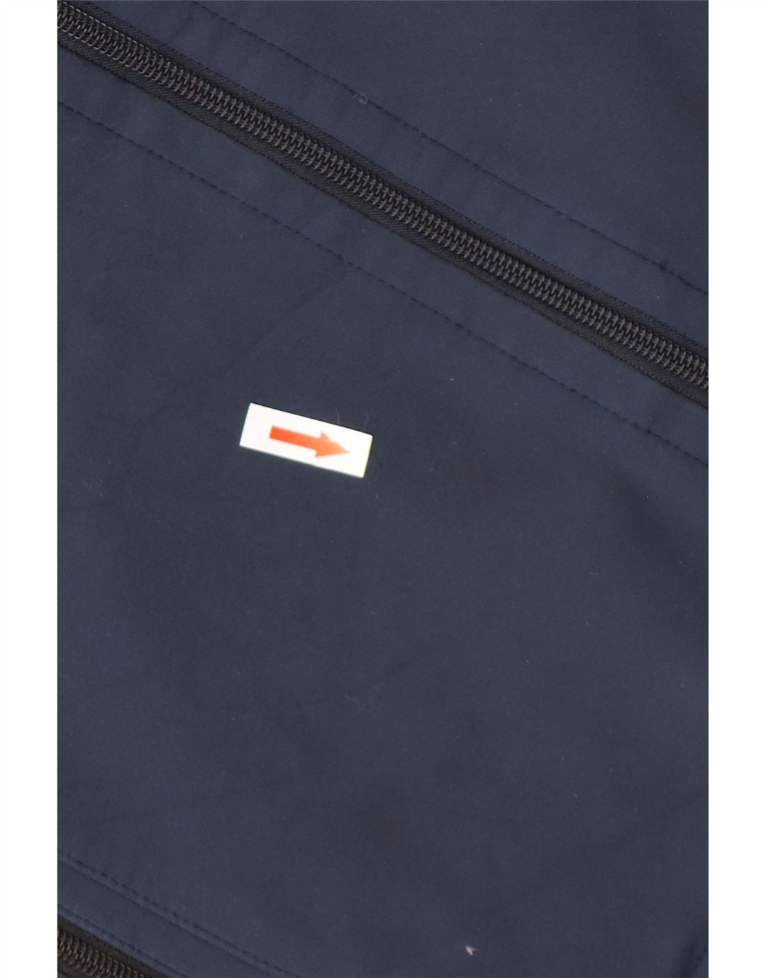 Jack Wolfskin Herre Windbreaker Jacket UK 40 Large Navy Blue Polyester