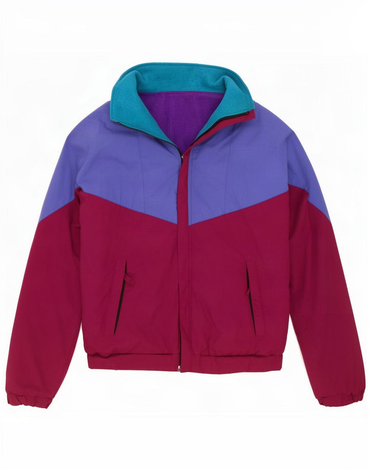 Jack Wolfskin Herre Fleecejakke UK 40 Stor flerfarvet Colourblock