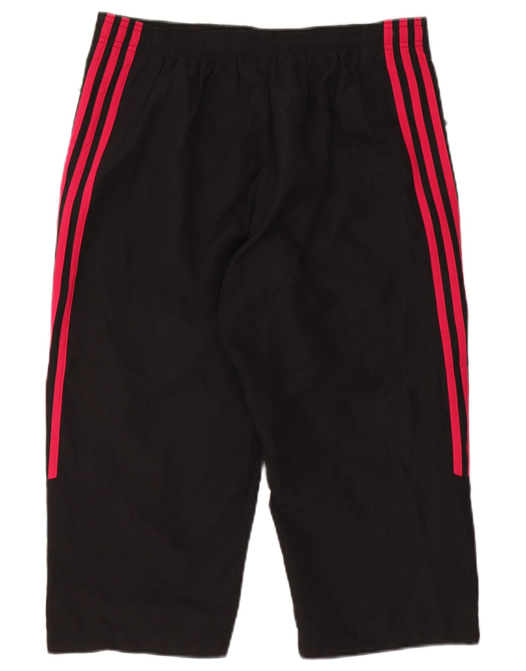 Adidas Dame Capri Træningsdragt Bukser UK 16 Large Black Polyester