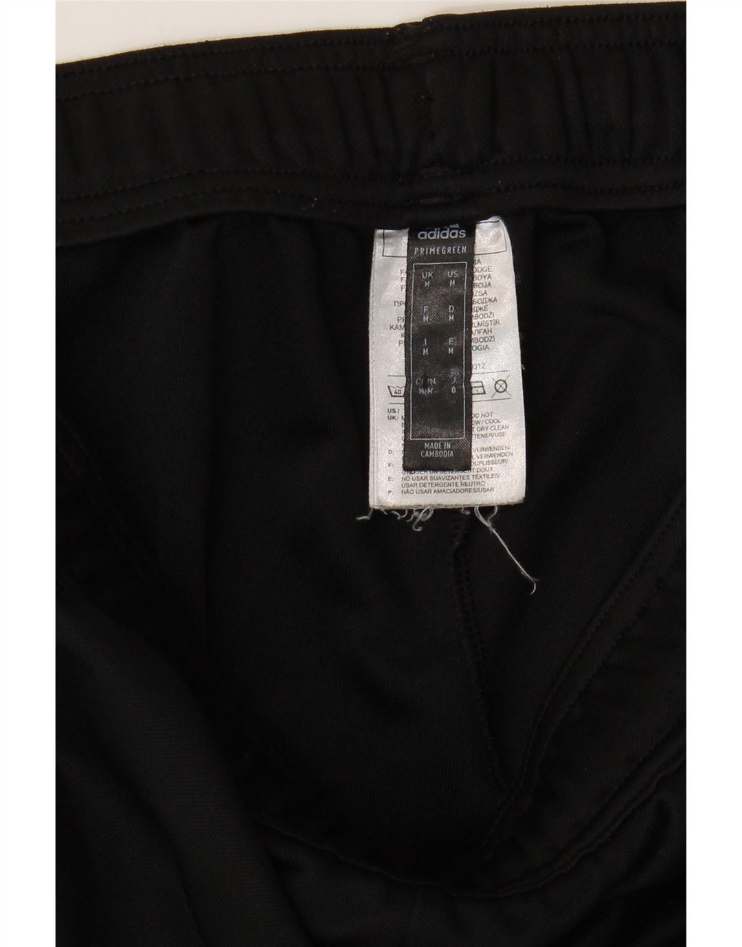 Adidas Træningsdragtsbukser til mænd Medium Sort Polyester