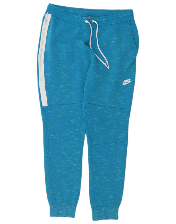 Nike Træningsdragt bukser til mænd Joggers Large Blue Colourblock Bomuld