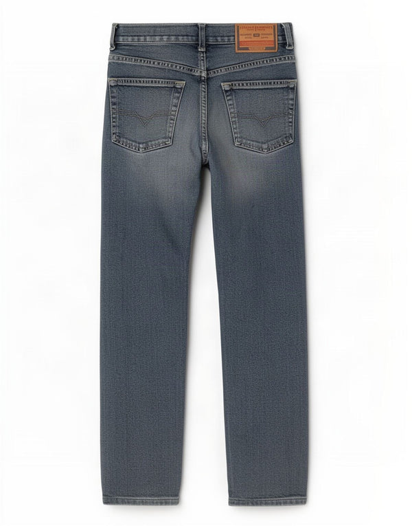 Diesel Boys Straight Jeans 9-10 År W26 L23 Blå Bomuld