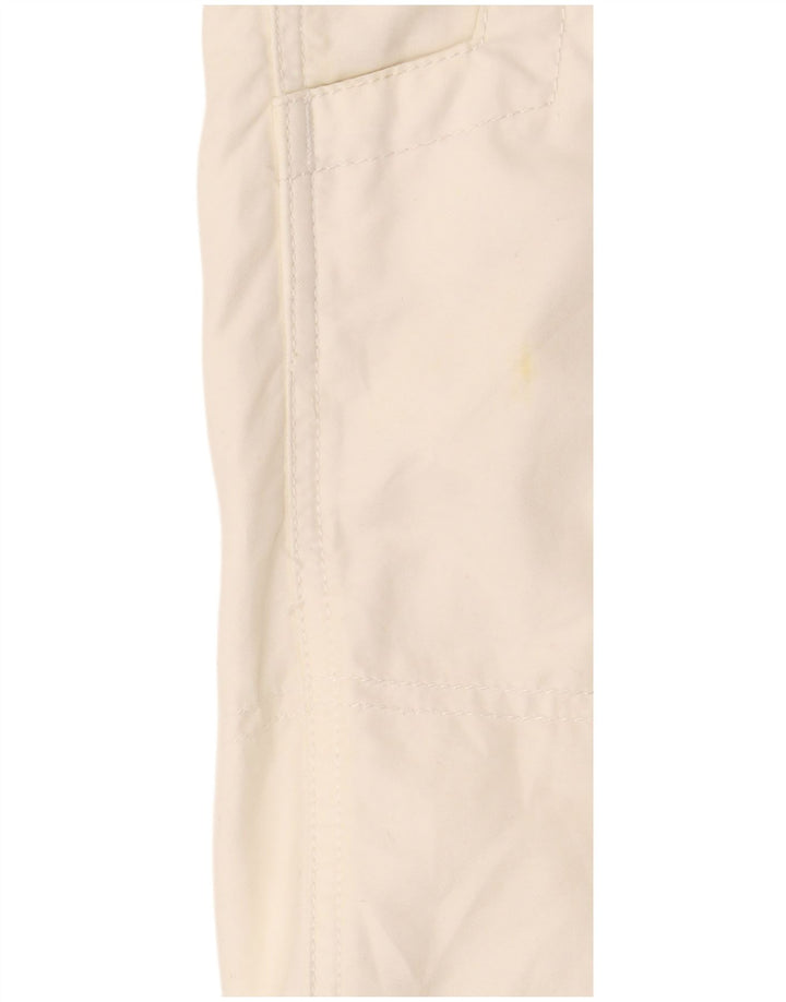 TOMMY HILFIGER Grafiske Bermuda-shorts til mænd Medium W32 Hvid bomuld