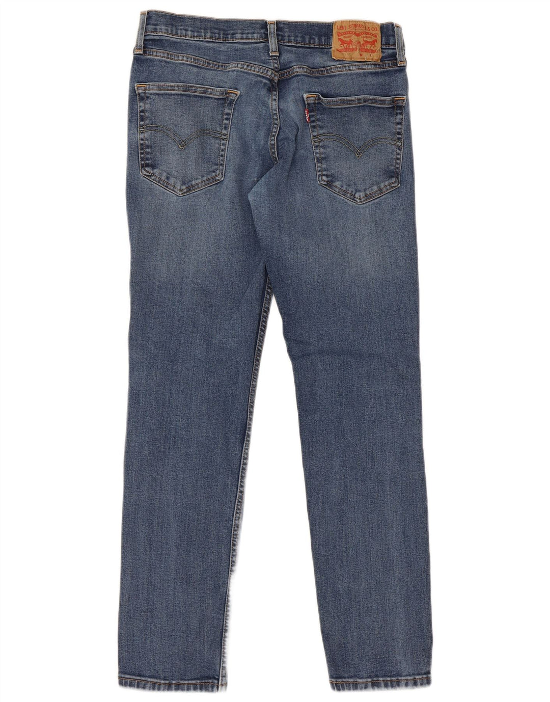 Levi's Straight Jeans til mænd W31 L30 blå bomuld
