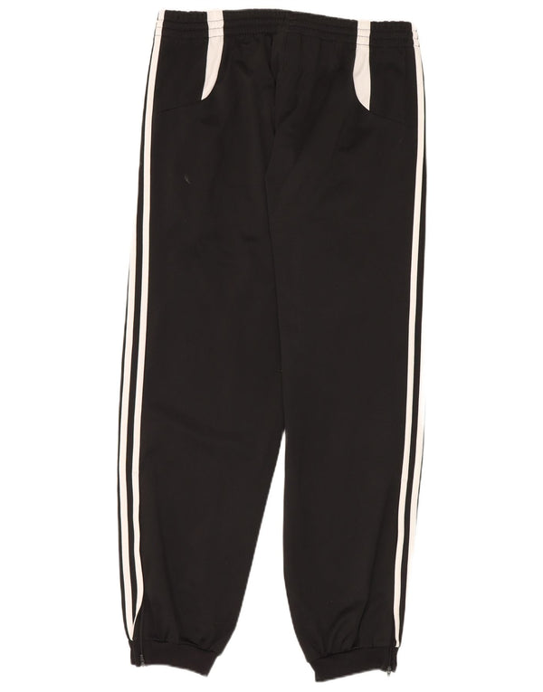 Adidas Mens Tracksuit Trousers Joggers UK 40/42 Medium Black Polyester