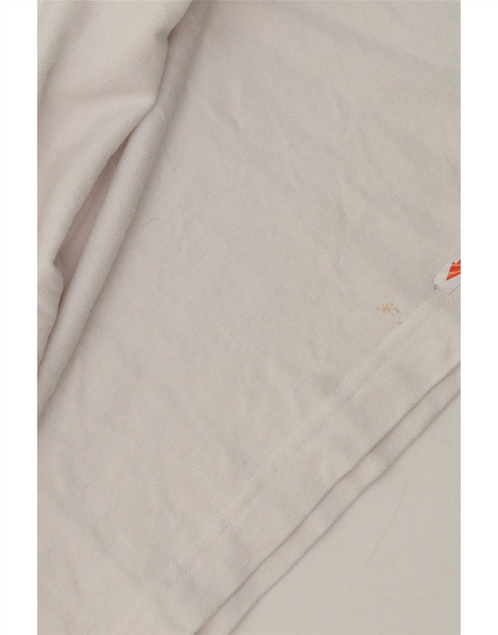 Kappa herre poloshirt 2XL hvid bomuld