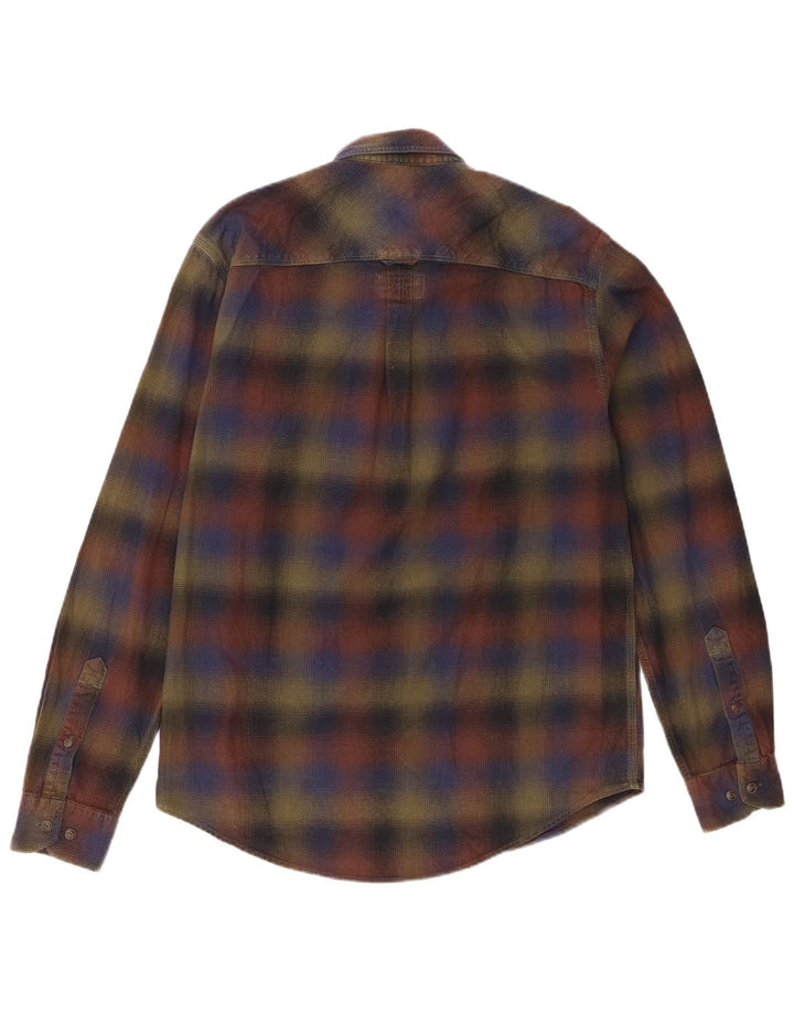 Timberland Herre Regular Fit Flanellskjorte Medium Flerfarvet ternet bomuld