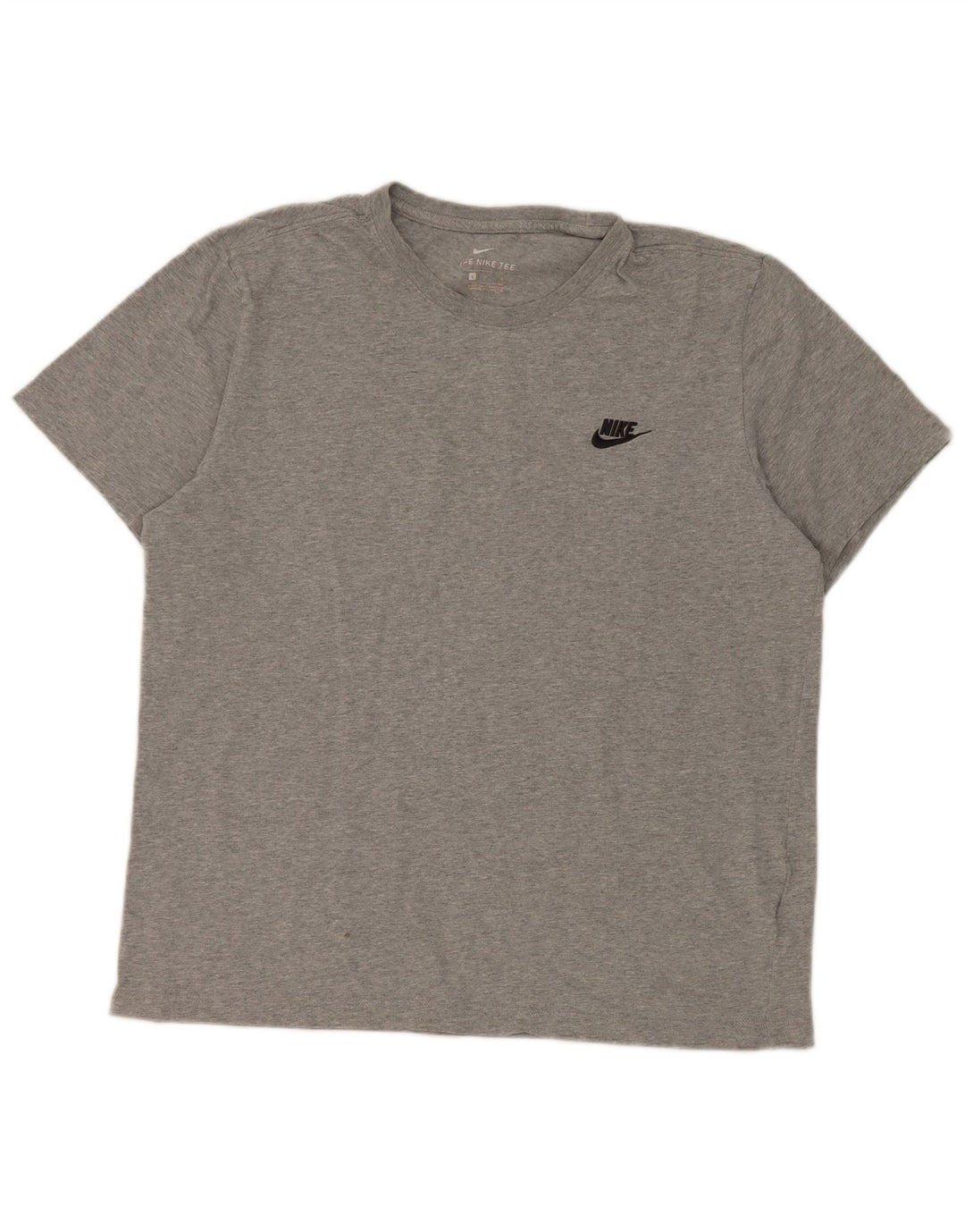Nike T-shirt top til mænd, stor grå bomuld