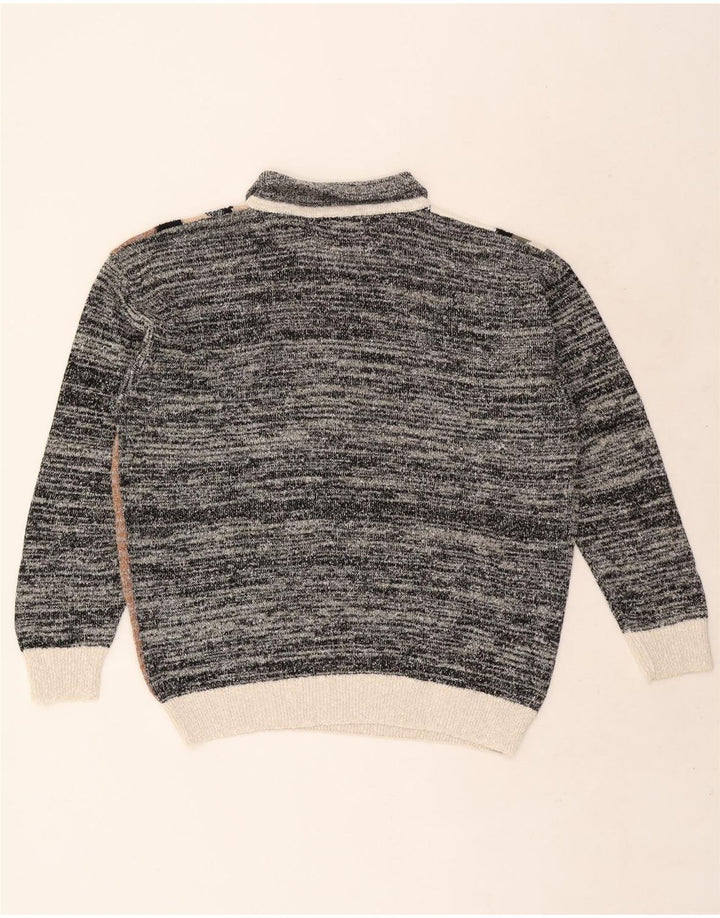 Jack Stone Herre Polo Neck Jumper Sweater IT 50 Medium Flerfarvet