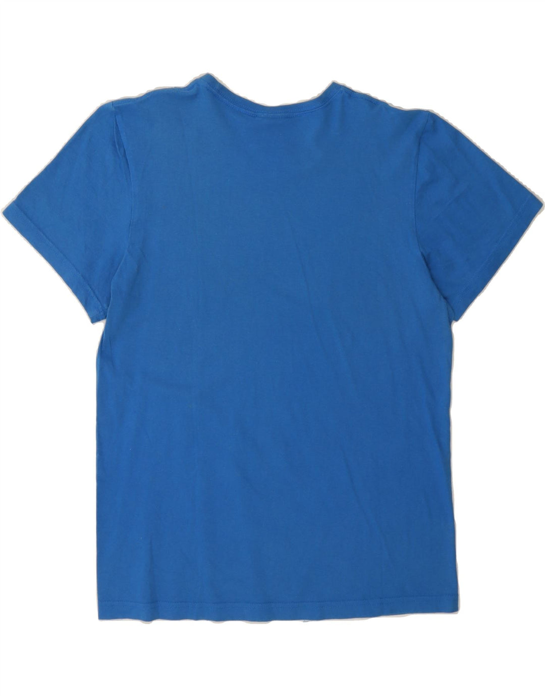 ADIDAS Grafisk T-shirt til mænd, mellemblå bomuld