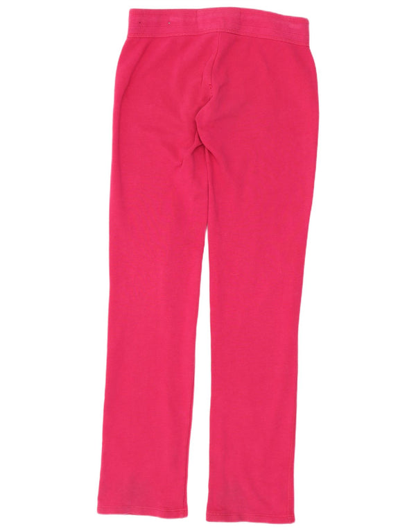 Hollister Graphic Tracksuit Bukser til kvinder UK 10 Small Pink Bomuld