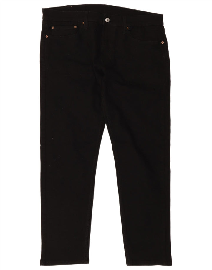 Levi's Herre 511 Slim Jeans W36 L29 Sort Bomuld