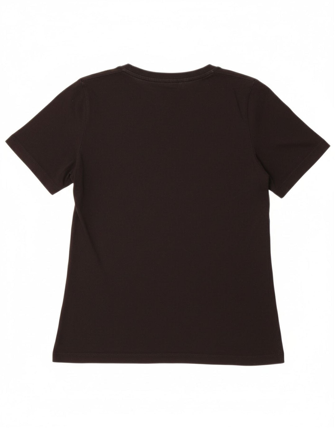 TRUSSARDI Womens Graphic T-Shirt Top UK 10 Small Black Vintage Trussardi and Second-Hand Trussardi from Messina Hembry 