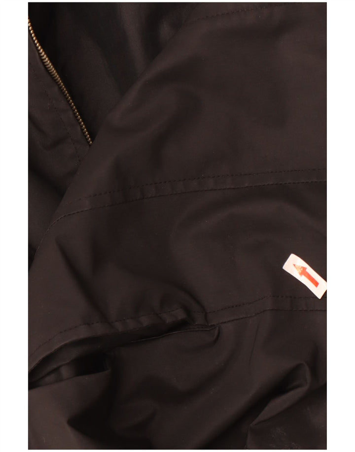 Esprit Dame Overfrakke UK 14 Medium Sort Polyvinyl