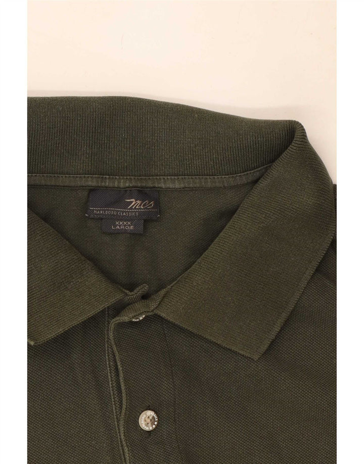 Marlboro Classics Polo Shirt til mænd 4XL Grøn