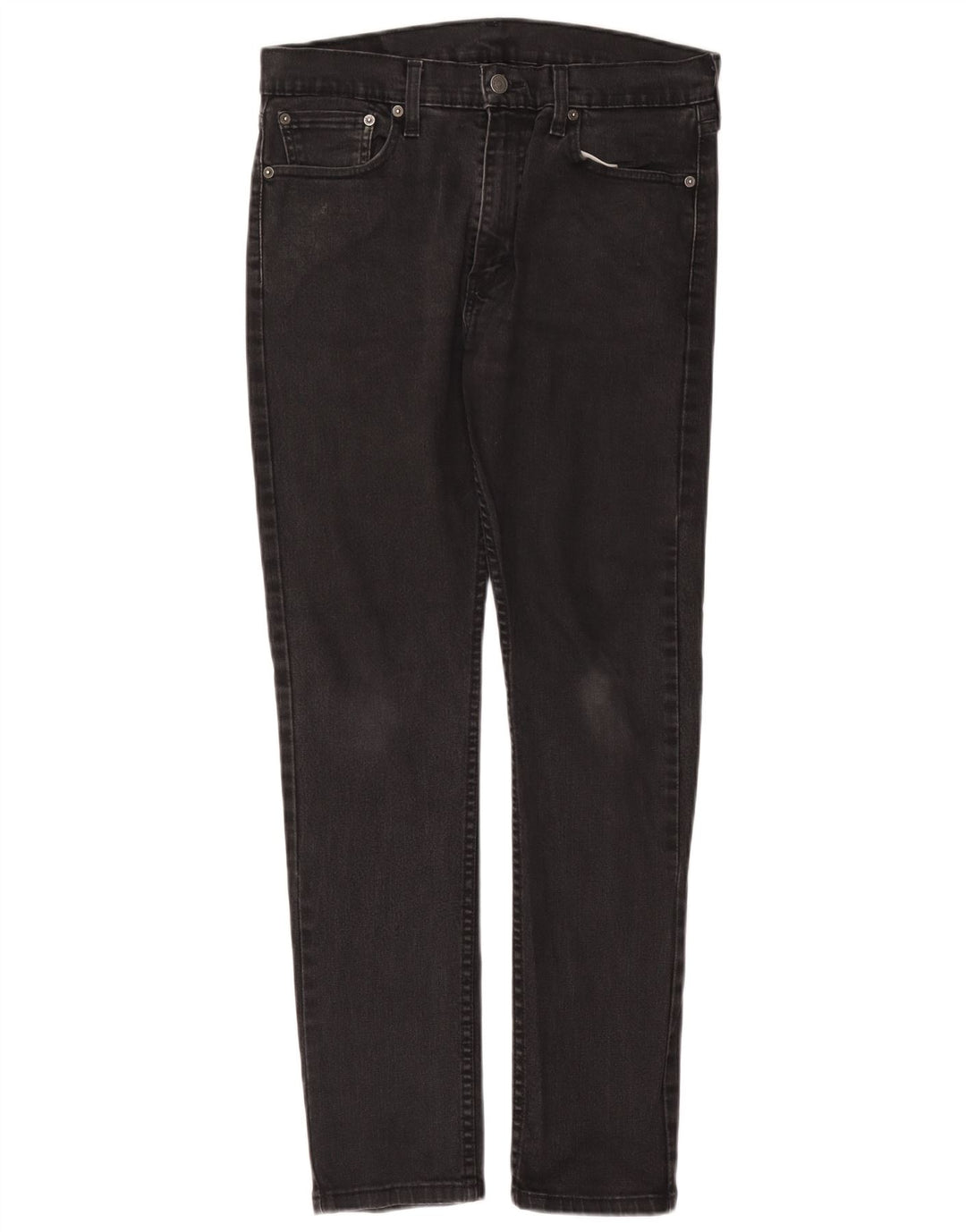 Levi's Herre 510 Skinny Jeans W33 L32 Grå Bomuld