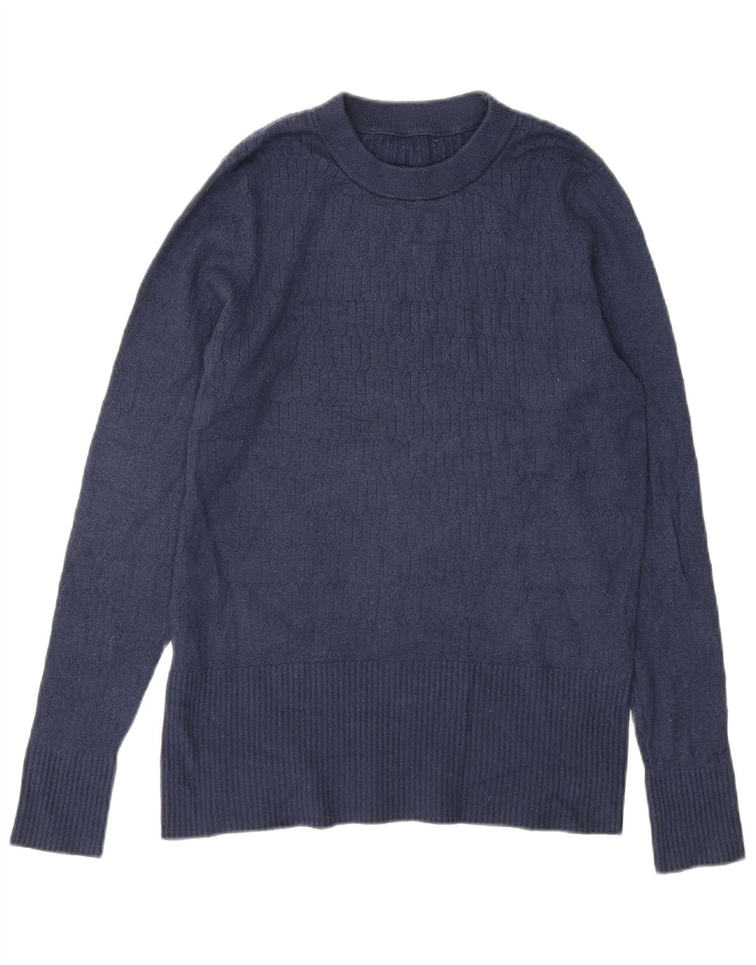 Marks & Spencer Dame sweater med rund hals DK 14 Stor marineblå