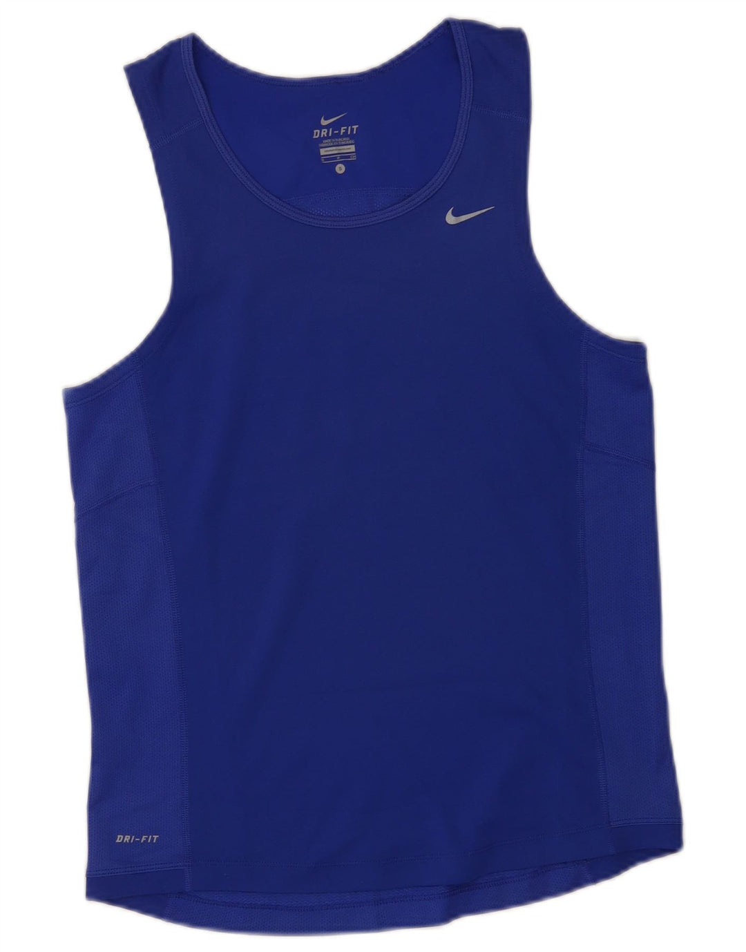 Nike Herre Dri Fit Vest Top Lille Blå