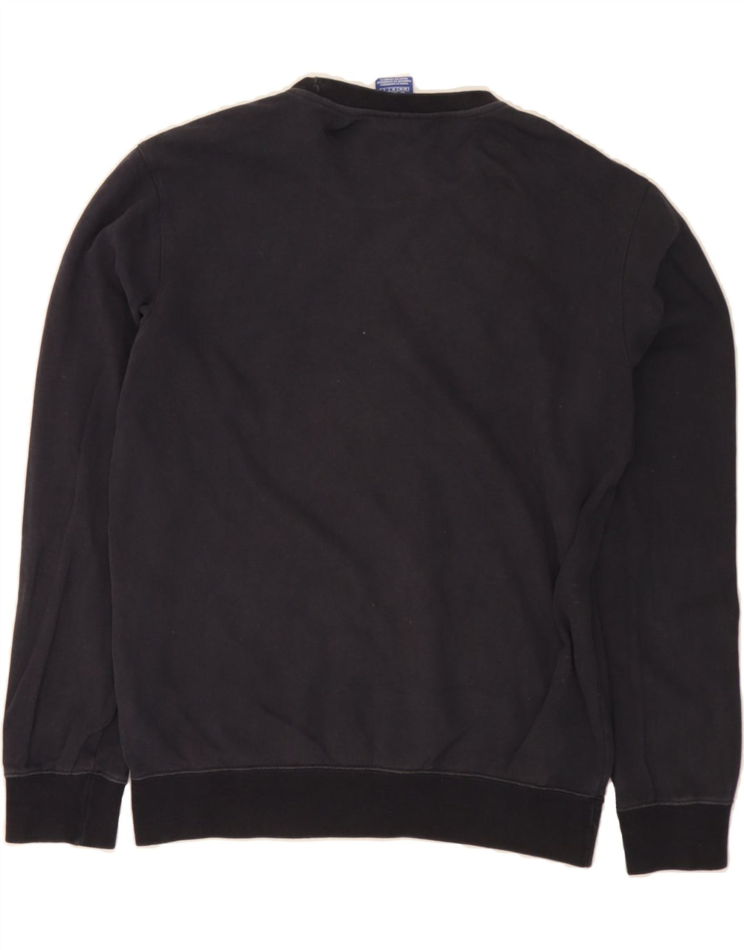 CHAMPION Mens Graphic Sweatshirt Jumper Medium Navy Blue Cotton Vintage Champion and Second-Hand Champion from Messina Hembry 