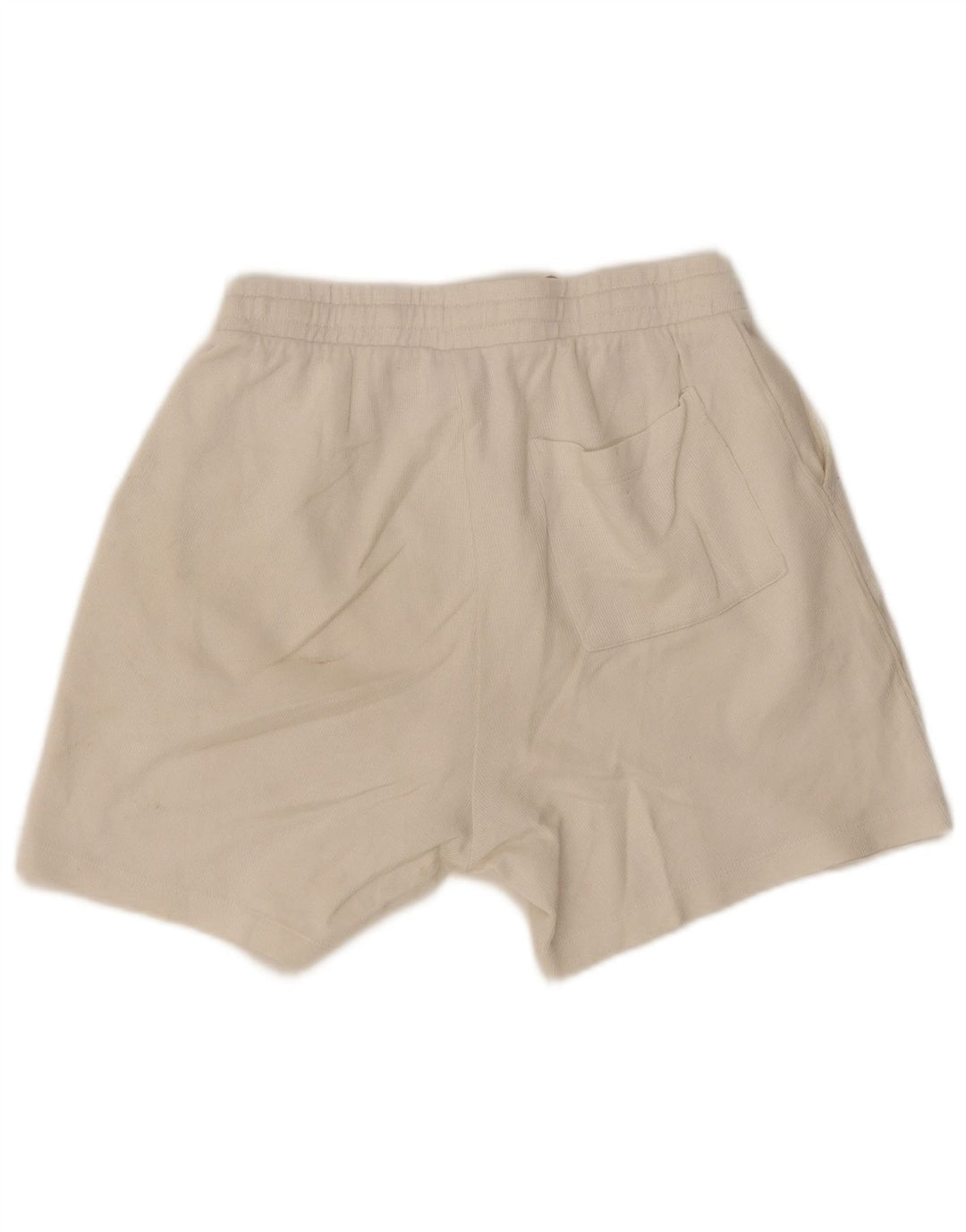 Zara Herre Sportshorts Små hvide Bomuld