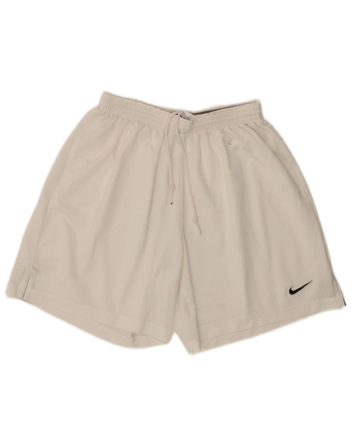 Nike Sportsshorts til mænd UK 42/44 Large White Polyester