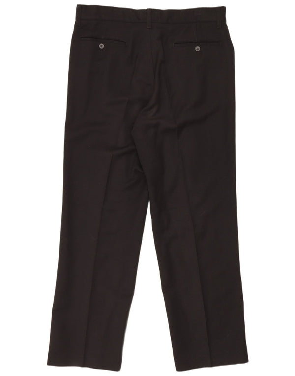 Armani Herre Lige Casual Bukser IT 50 Large W35 L31 Sort