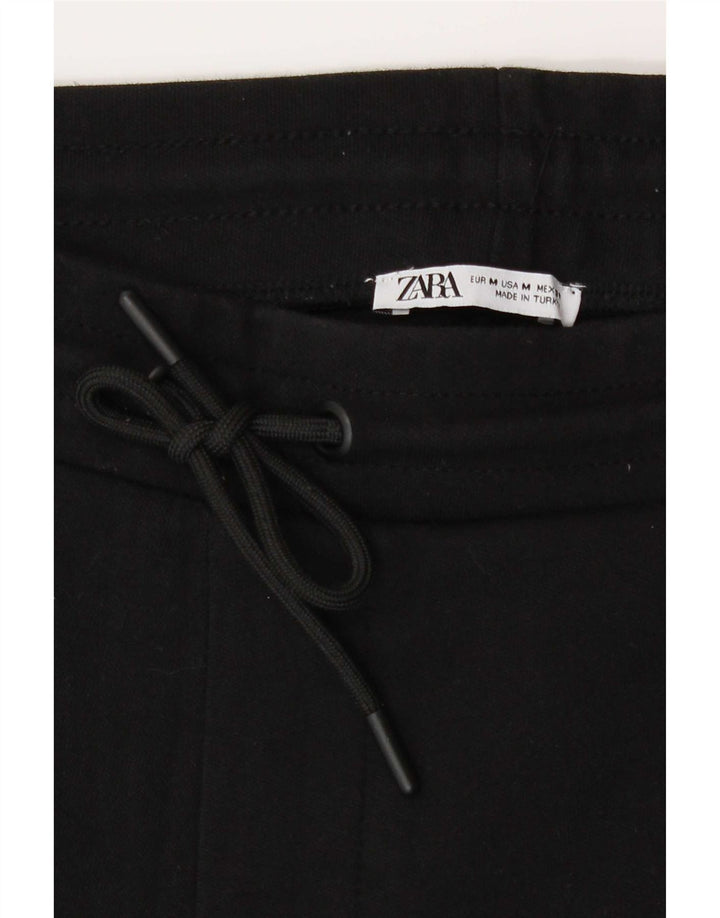Zara Herre Sportshorts Medium Sort Bomuld