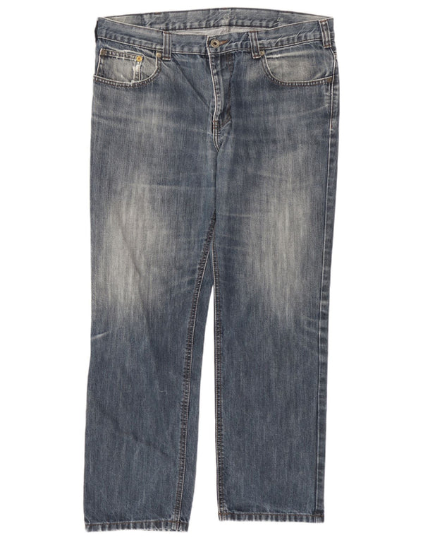 C&A Straight Jeans til mænd W37 L30 blå bomuld