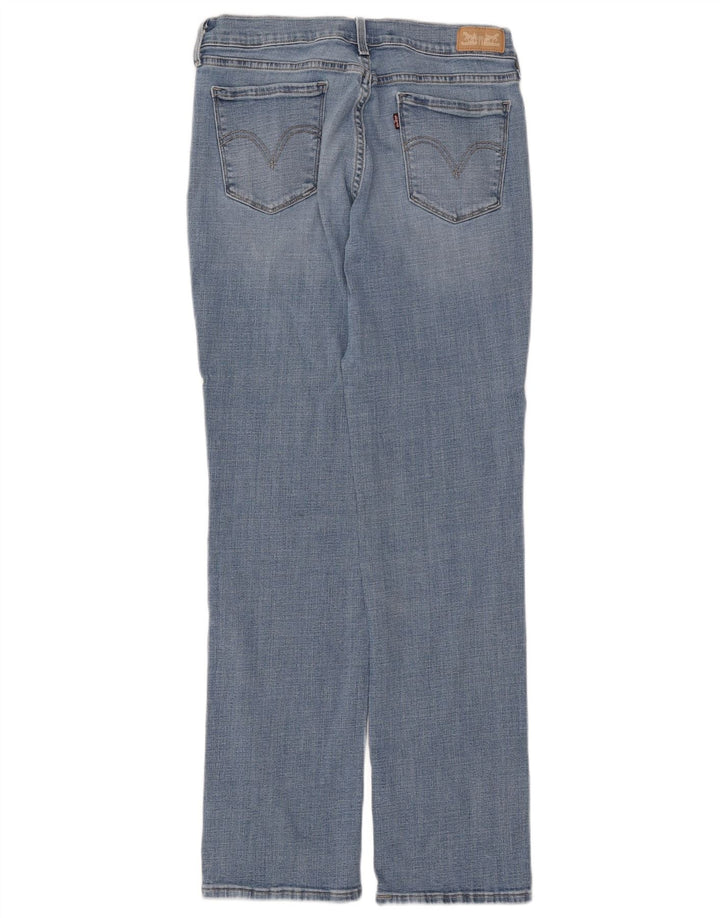 LEVI'S Womens 505 Straight Jeans US 8 Medium W27 L30 Blue
