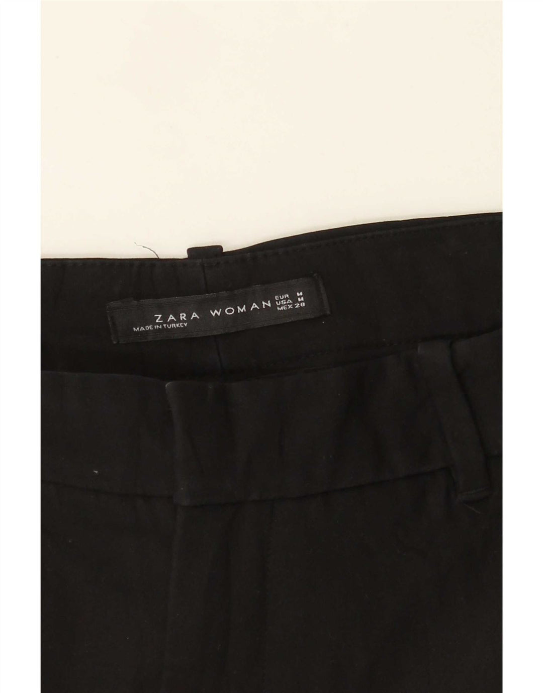 Zara Lige Chinobukser til kvinder Medium W28 L27 Sort