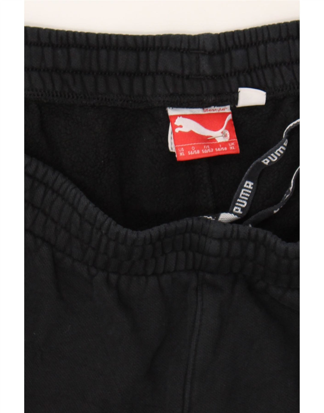 PUMA Mens Tracksuit Trousers XL  Black Cotton Vintage Puma and Second-Hand Puma from Messina Hembry 