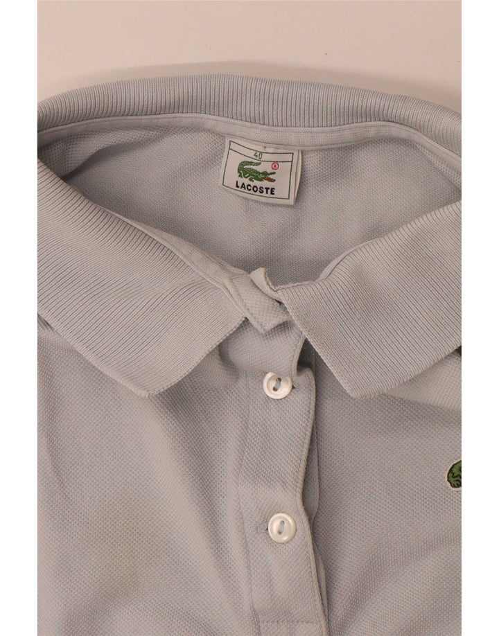 Lacoste ærmeløs poloshirt til kvinder str. 40 Mellemgrå
