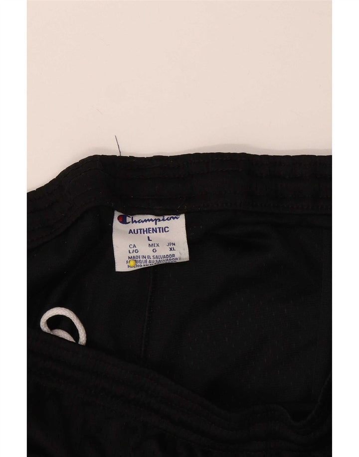 Champion Womens Sports Shorts UK 14 Large Black