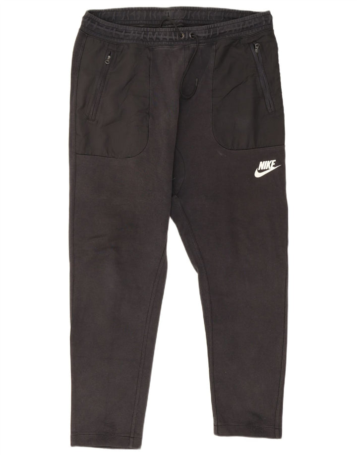 Nike Træningsdragtsbukser til mænd XL sort bomuld