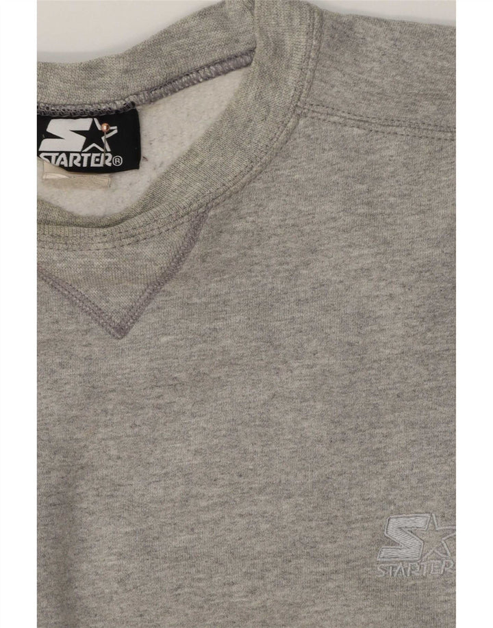 Starter Herre Sweatshirt Jumper XL Grå Flecked