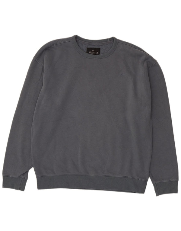 Hollister Sweatshirt til mænd XL Grå