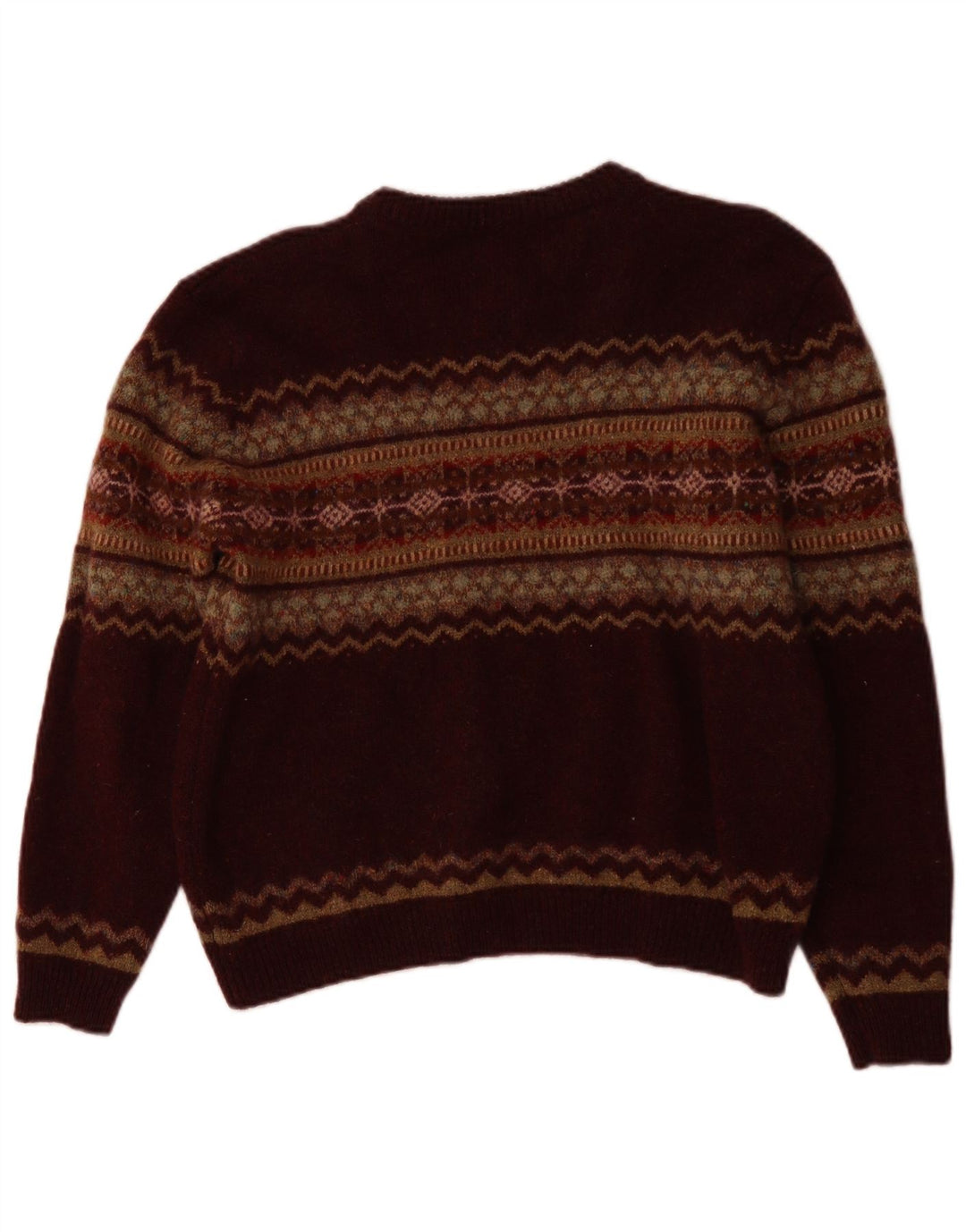 AMERICAN EAGLE Dametrøjetrøje med rund hals, UK 14 Medium Maroon