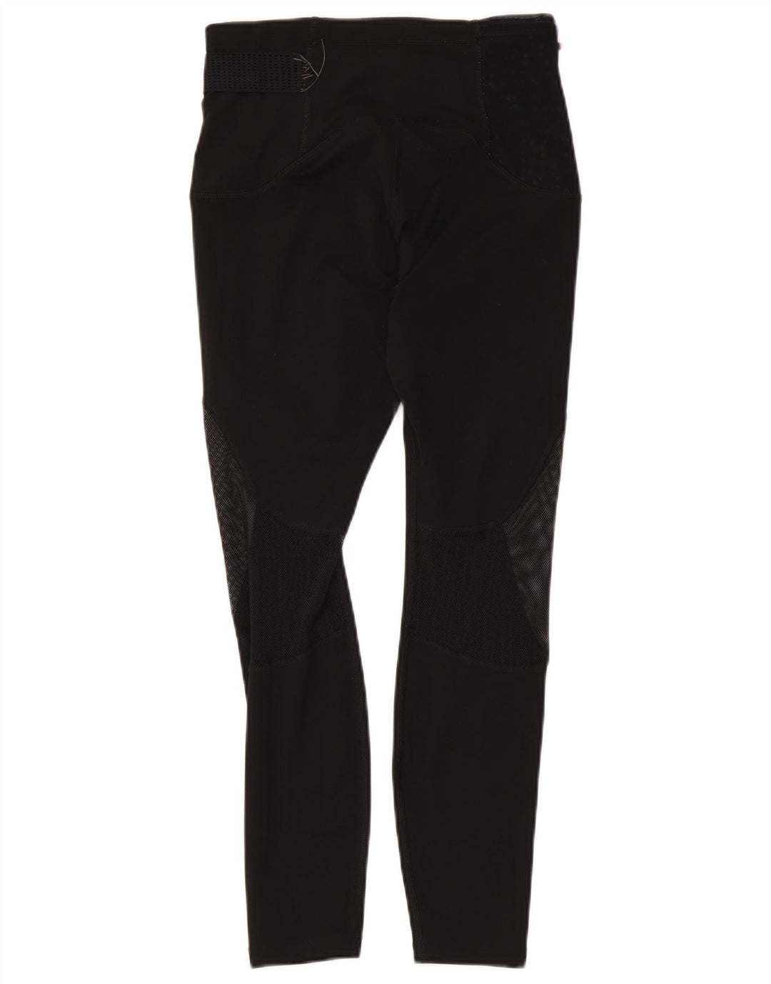 NIKE Womens Dri Fit Leggings UK 8 Small Black Polyester