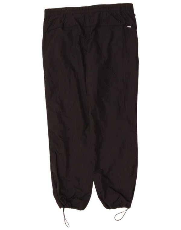 ADIDAS Mens Graphic Tracksuit Trousers Joggers Medium  Black Polyester