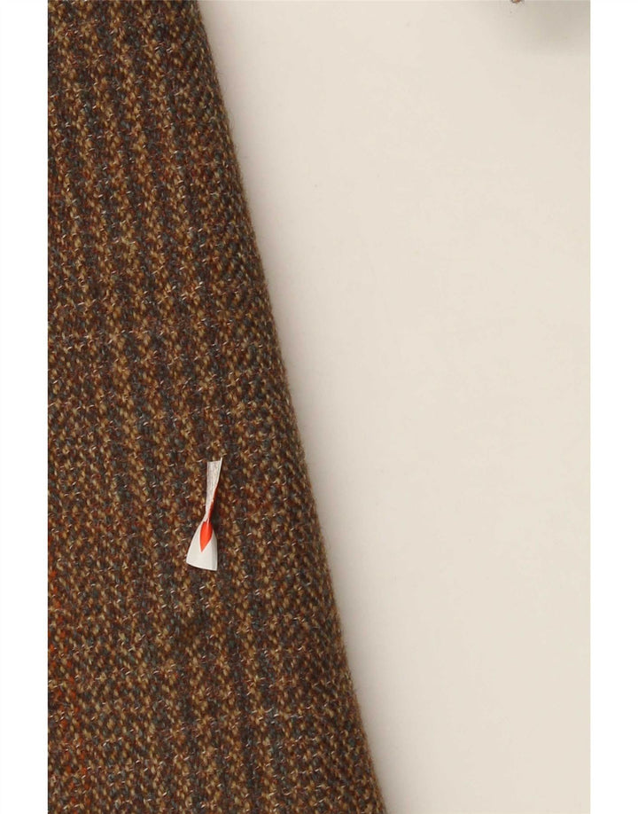 Profilo Herre Militær Dobbeltradet Frakke UK 36 Small Brown Check