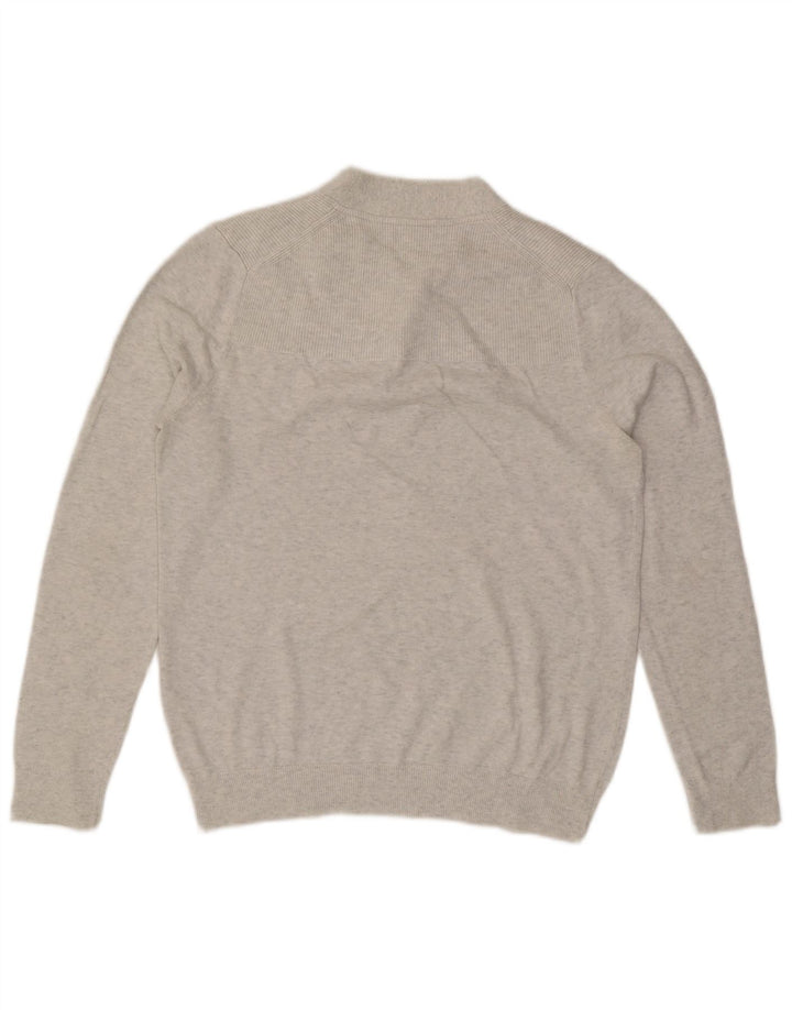 Reiss Herre V-hals sweater Medium Grey Flecked