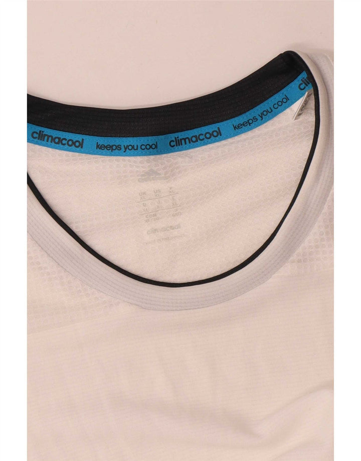 Adidas Herre Climacool T-Shirt Top XL Hvid