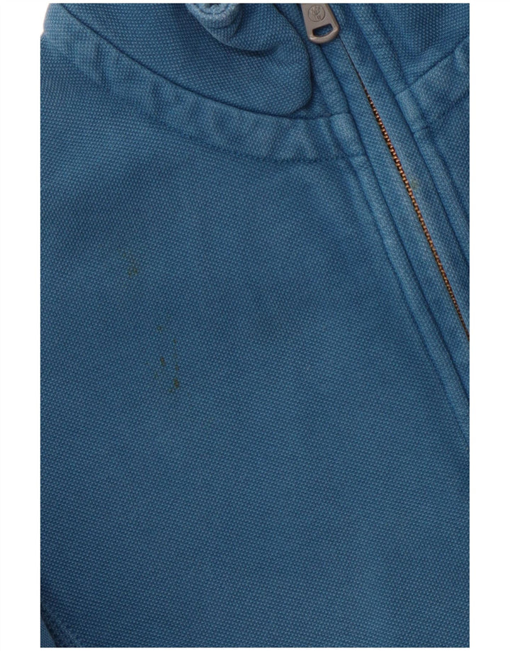 FAT FACE Herre lynlås-hals sweater Jumper Medium Blue Bomuld