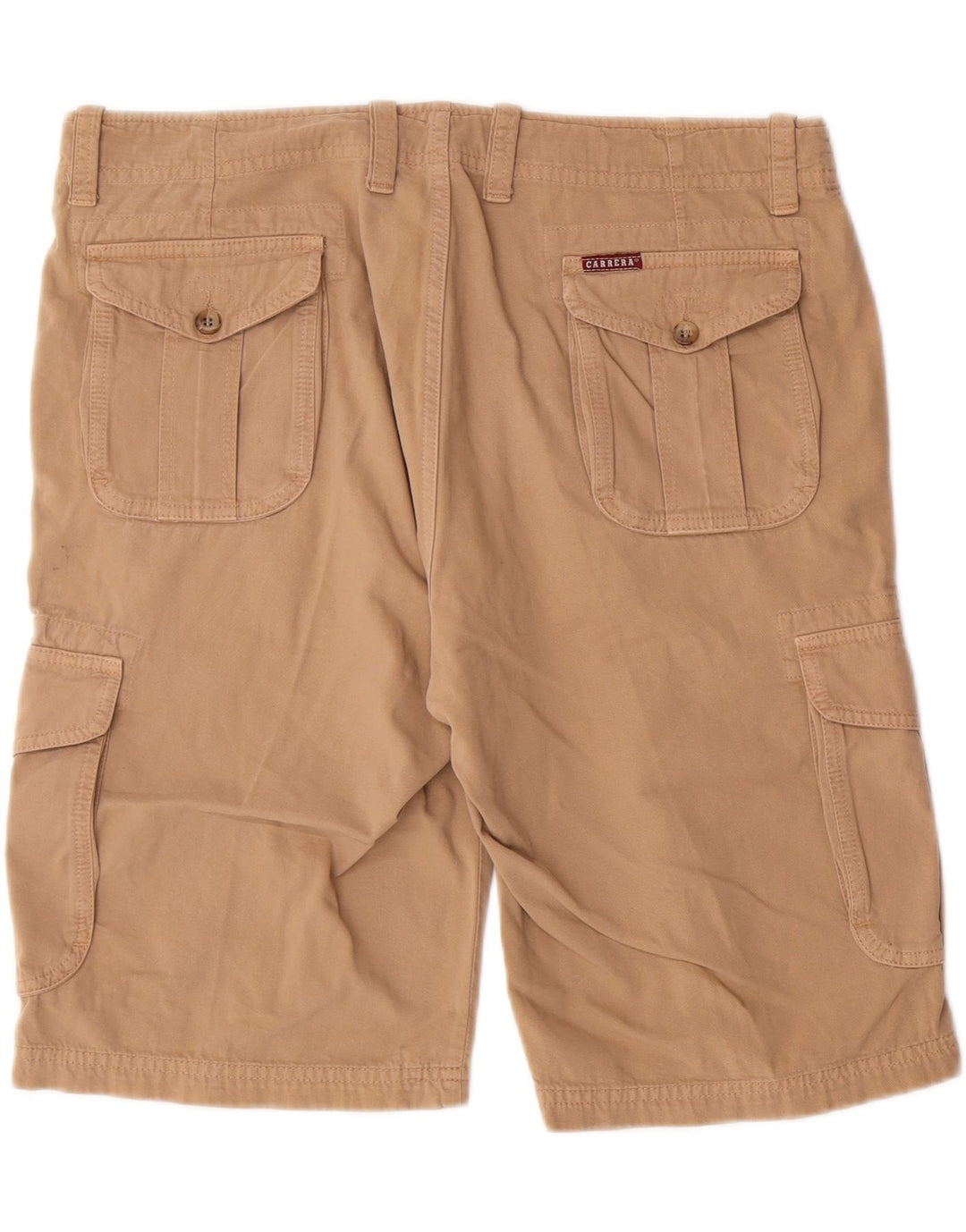 CARRERA Mens Cargo Shorts W36 Large  Beige Cotton Vintage Carrera and Second-Hand Carrera from Messina Hembry 