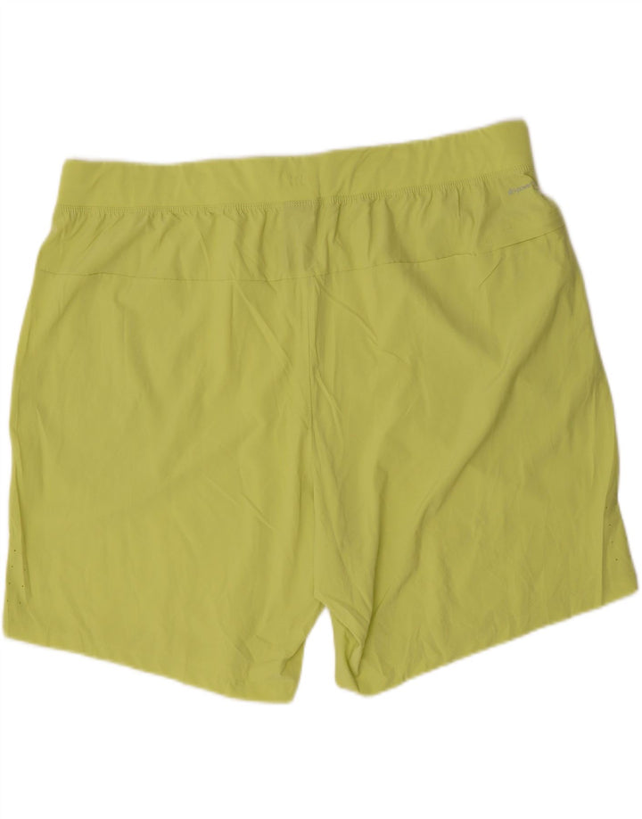 RUSSELL ATHLETIC Mens Dri-Power Sport Shorts 2XL  Yellow Polyester Vintage Russell Athletic and Second-Hand Russell Athletic from Messina Hembry 
